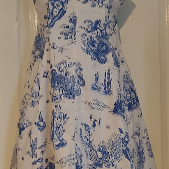 Avec Les Filles Anthropologie Mermaid Fantasy Resort Cruise Nautical Coastal 8 - Picture 5 of 15